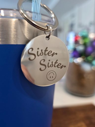 Stainless Steel Key Charm